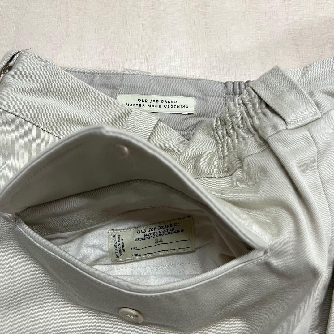 パンツ OLD JOE W34 / L FRONT TUCK ARMY TROUSER