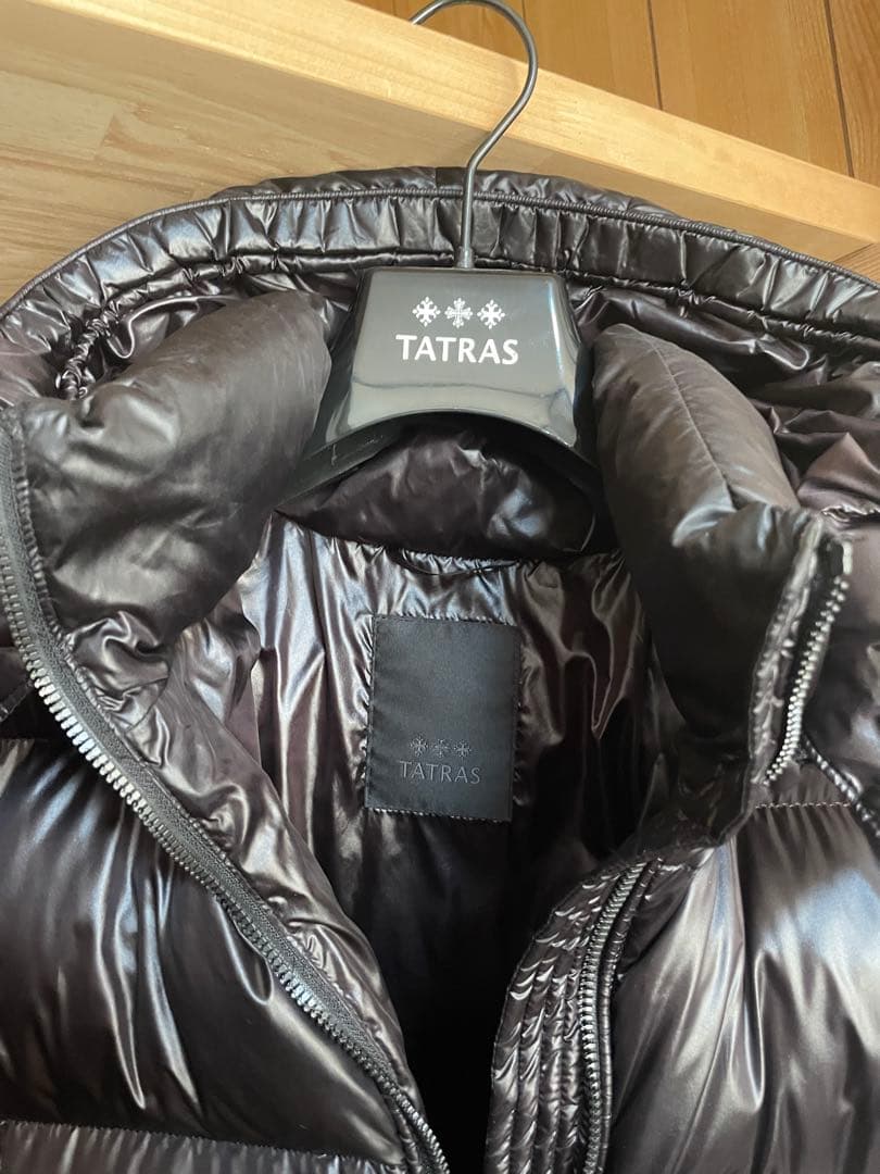TATRAS タトラス　黒 ダウンジャケット フード付き　サイズ01