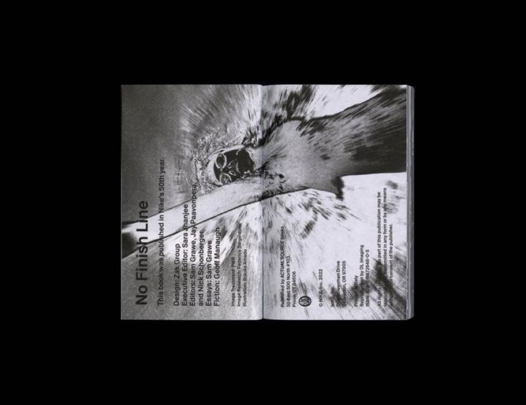 絶版‼️ \"No Finish Line\" Actual Source