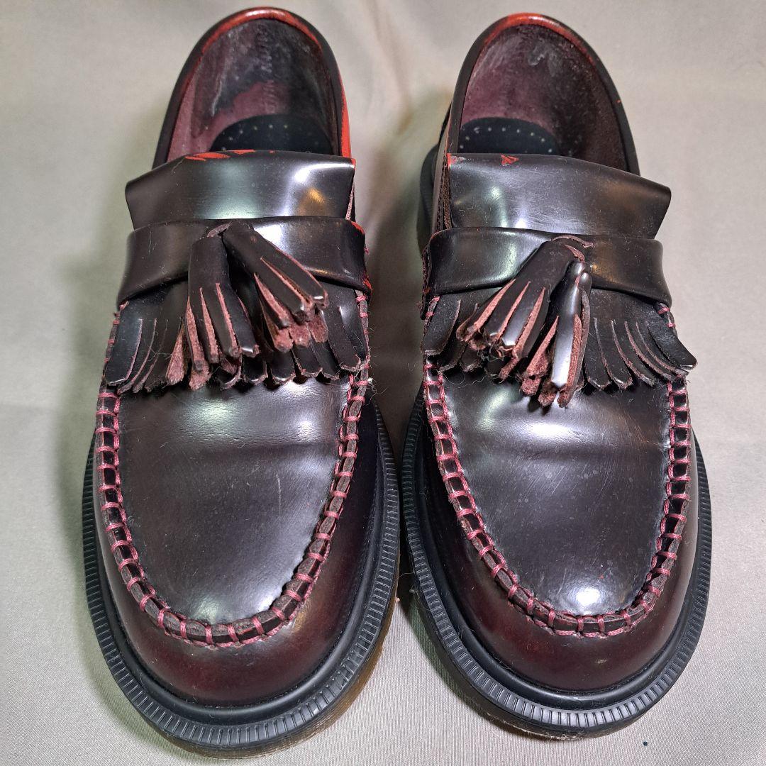 ドクターマーチン　ADRIAN　タッセルローファー 　チェリーレッド