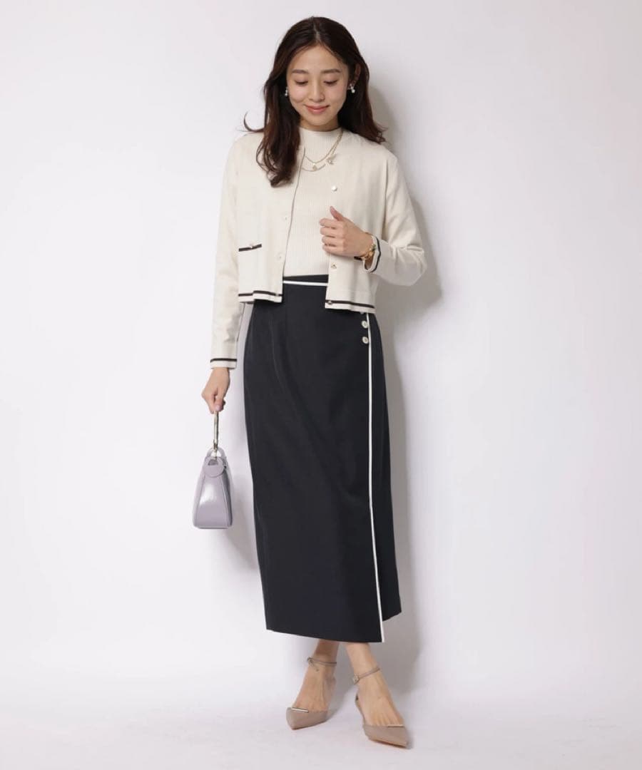 JUSGLITTY ハイネックアンサンブル　　ジャスグリッティー