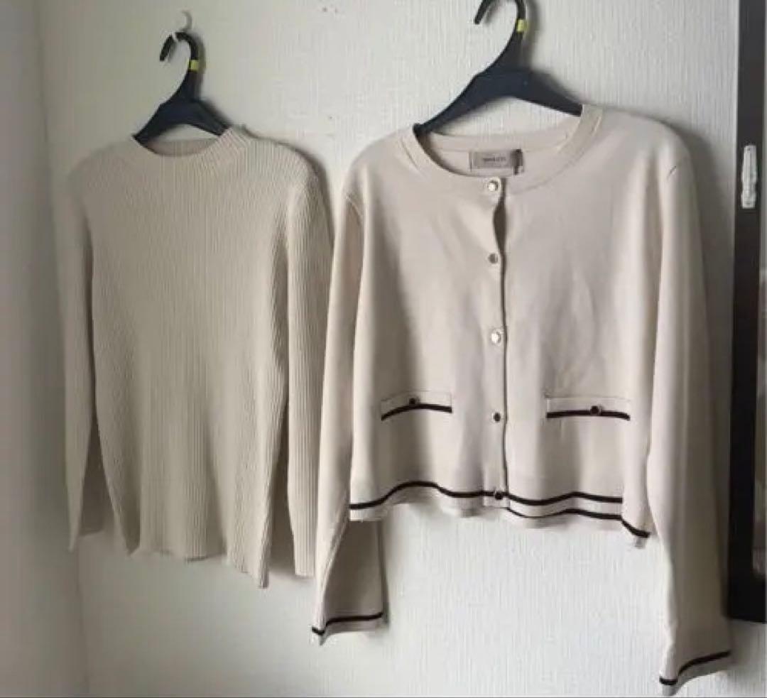 JUSGLITTY ハイネックアンサンブル　　ジャスグリッティー