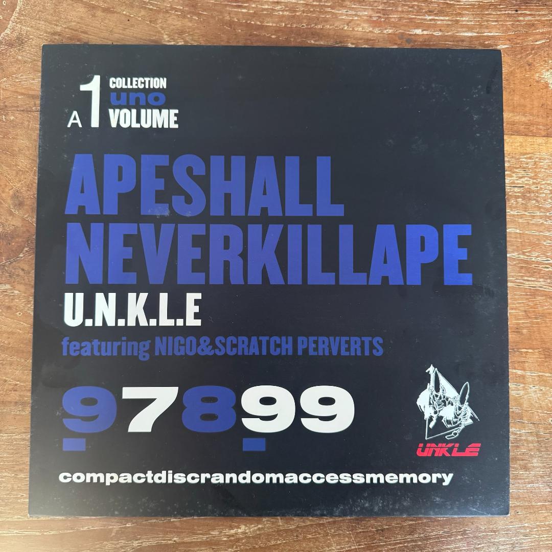 UNKLE レコード3枚セット APE NIGO LAST ORGY