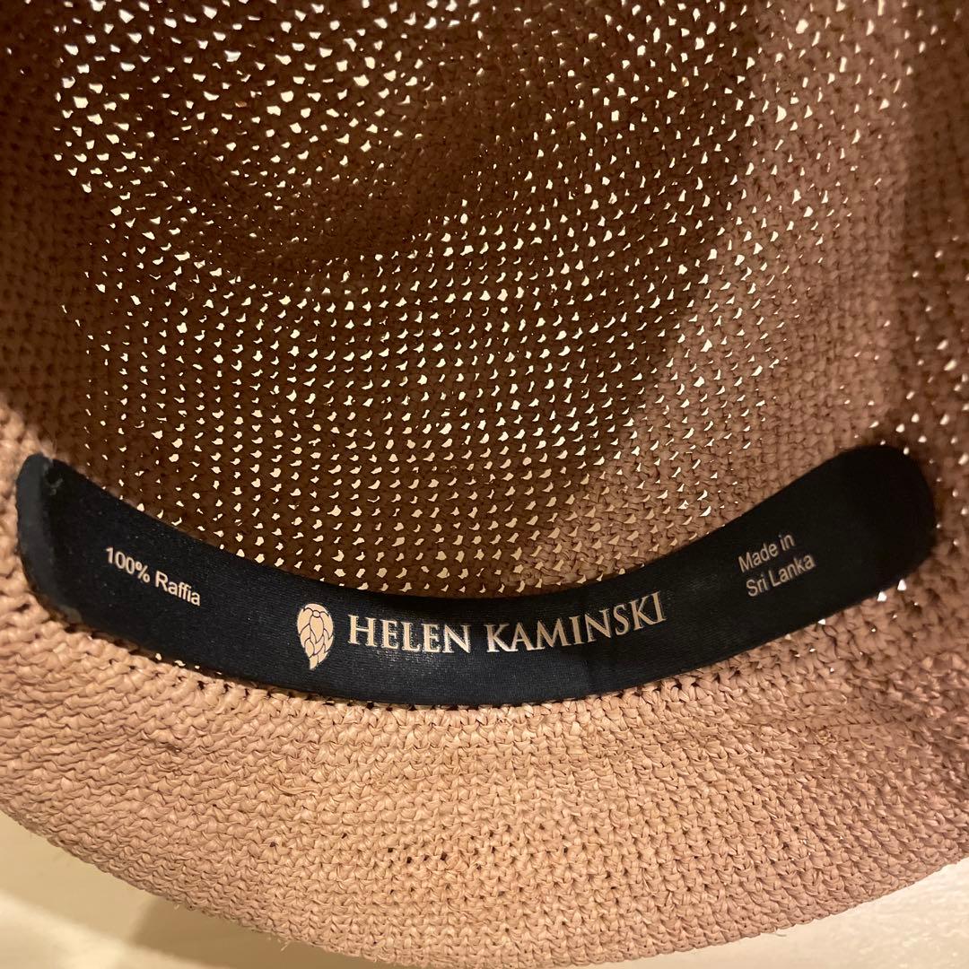 ヘレンカミンスキー　ラフィアハット麦わら帽子