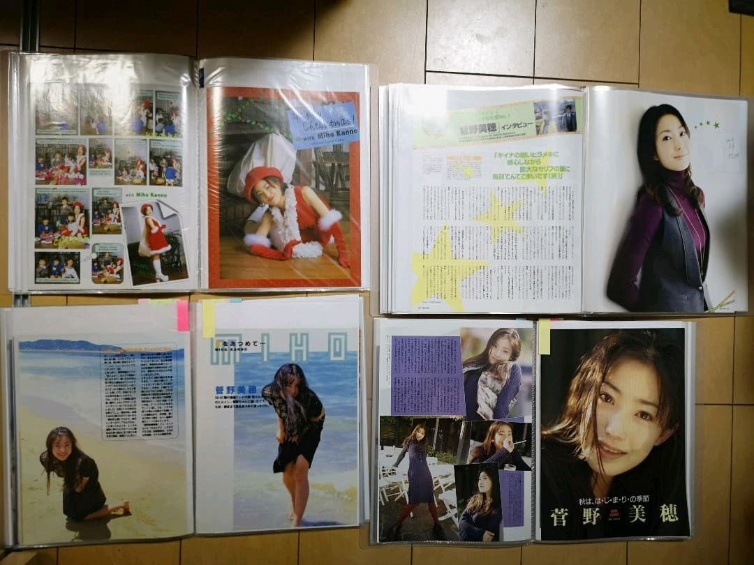 菅野美穂(1冊200円計算)174冊分　400P以上