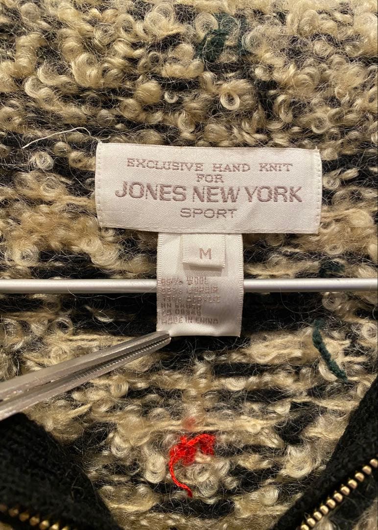 80’s〜90’s モヘア ハーフジップニット