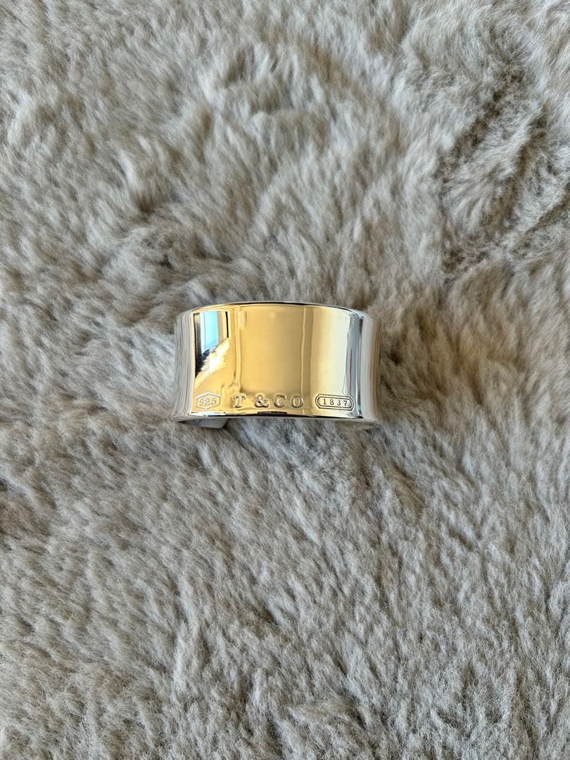 Tiffany & Co ティファニー　シルバー925 ワイドバングル　1837