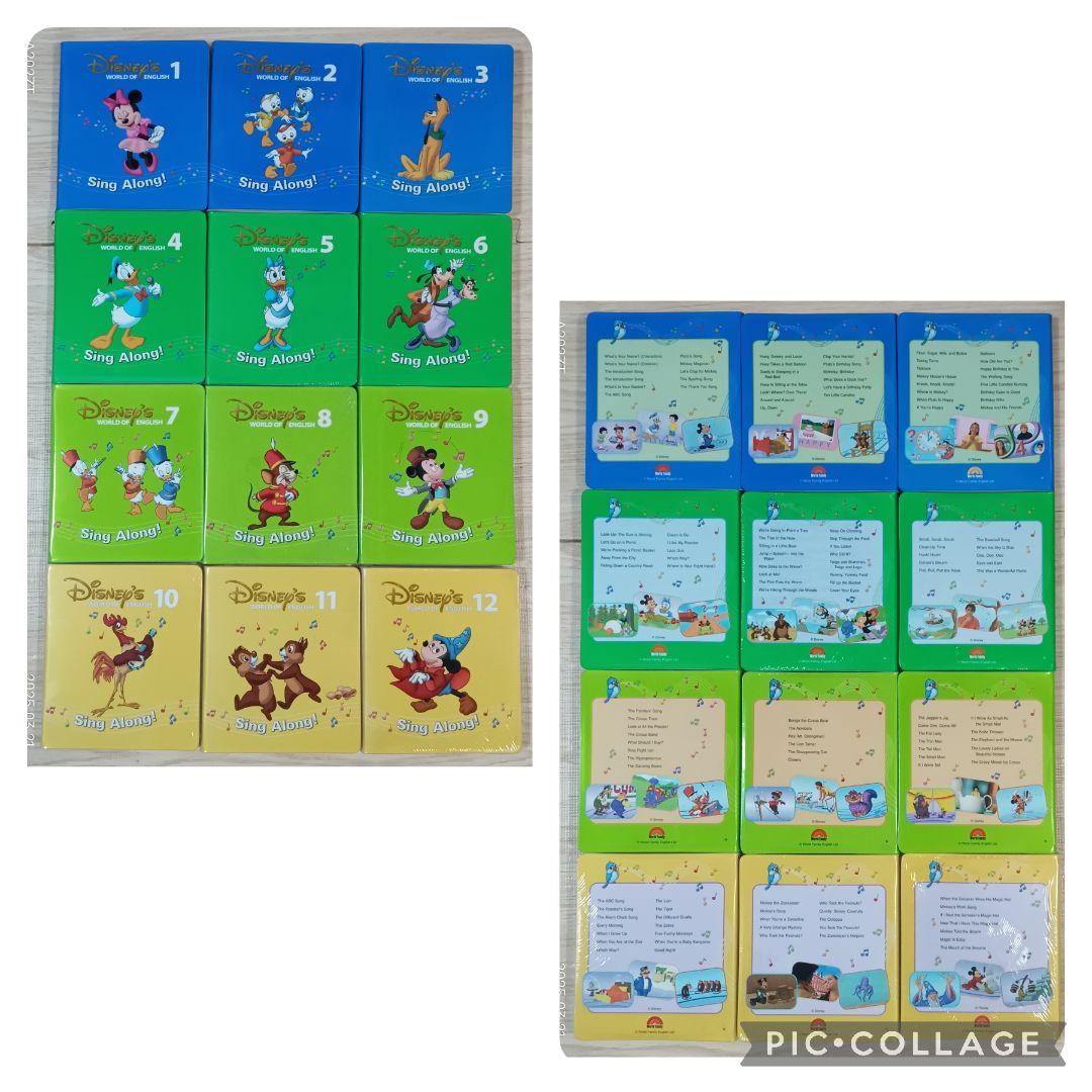 専用80‐⑱DWE ディズニー英語システム シングアロングDVD1〜12巻