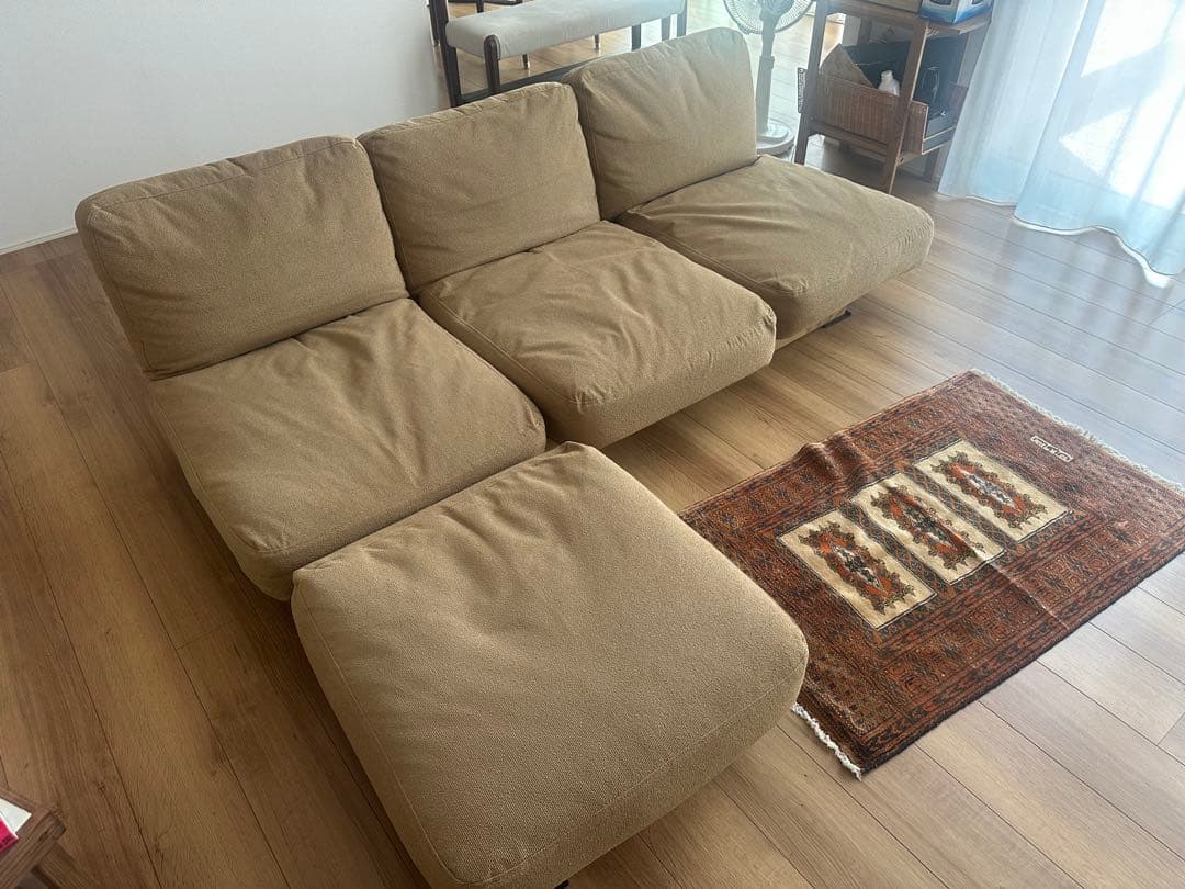 モモナチュラル　MOMO NATURAL CLOUD LOW SOFA