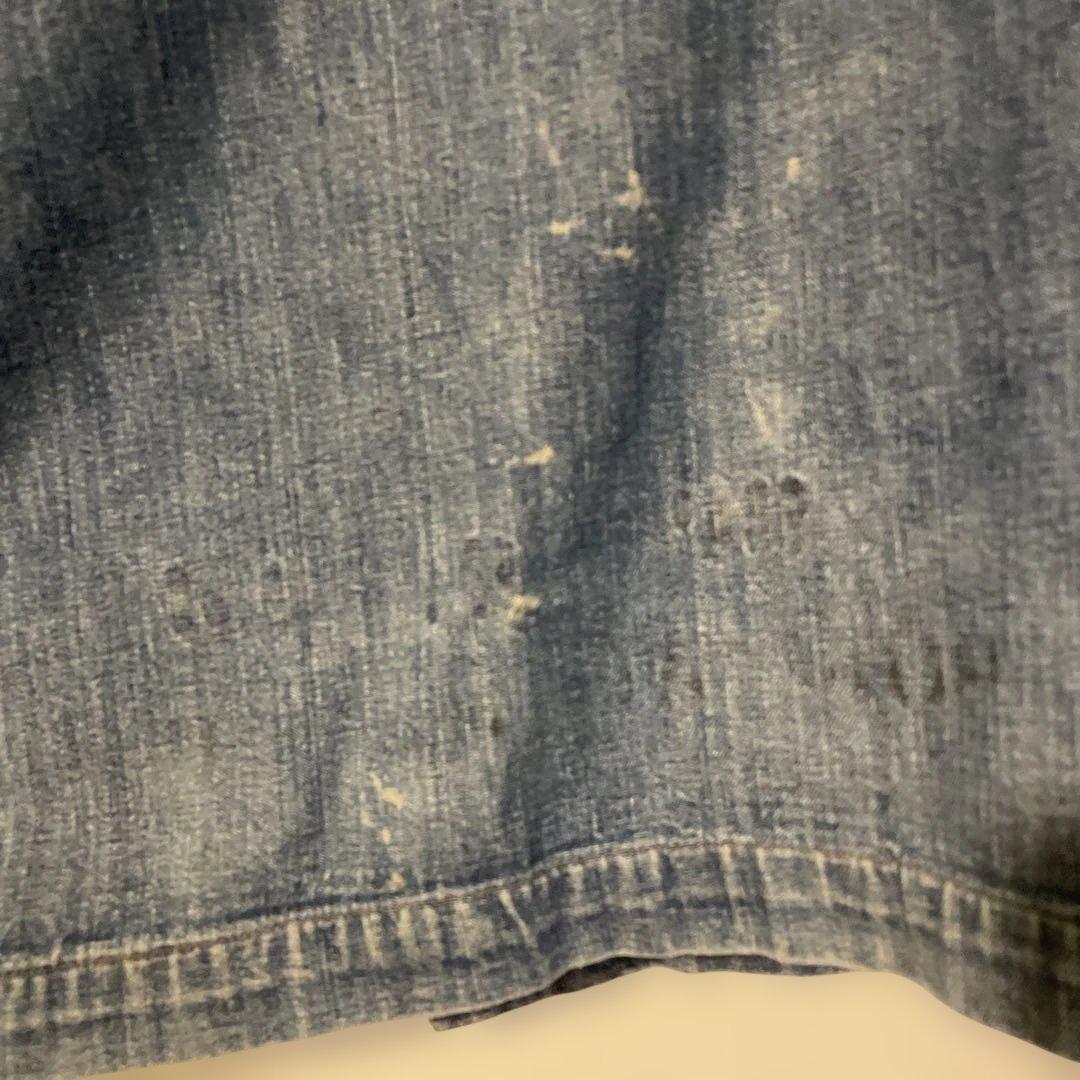 40s us navy ショールカラー ヘチマ襟カバーオール ステンシル　usn