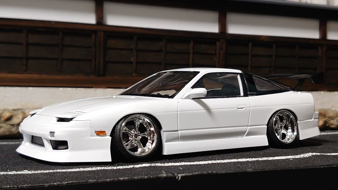 1/24 アオシマ ユーラス 180sx 完成品