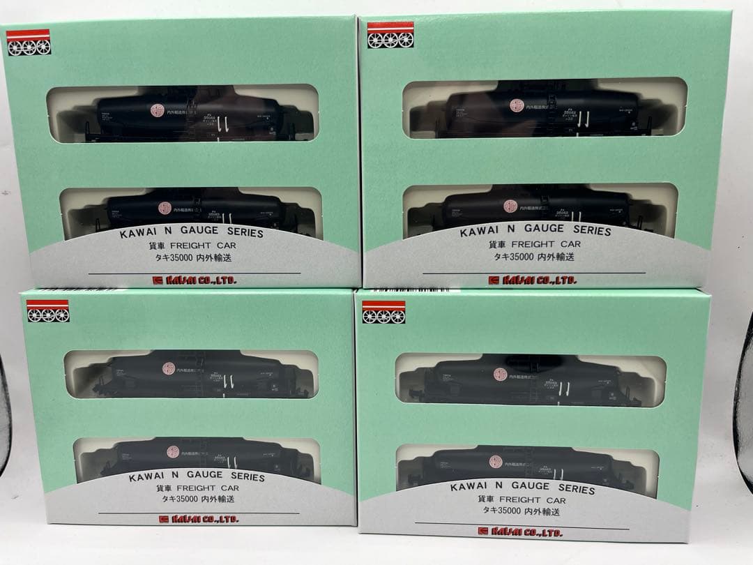 カワイ　河合商会 KP-298 タキ35000 内外輸送 2両　4箱セット