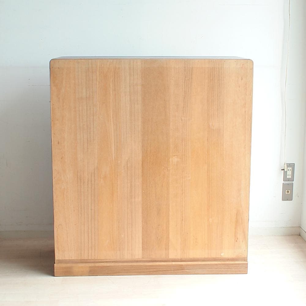 伝統工芸 加茂桐箪笥 桐匠 「柏 正衛」 作 整理箪笥 6段 ZR24077