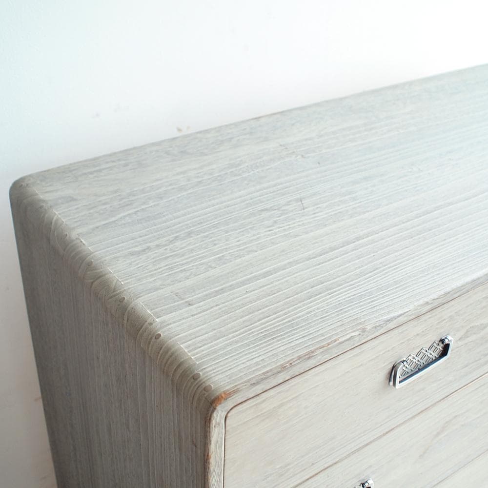 伝統工芸 加茂桐箪笥 桐匠 「柏 正衛」 作 整理箪笥 6段 ZR24077