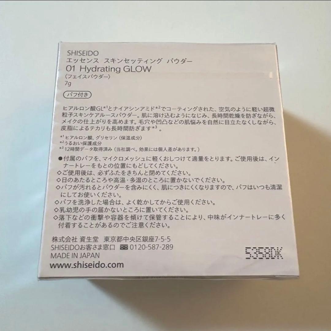 【2個セット】SHISEIDO エッセンス スキンセッティング パウダー 01