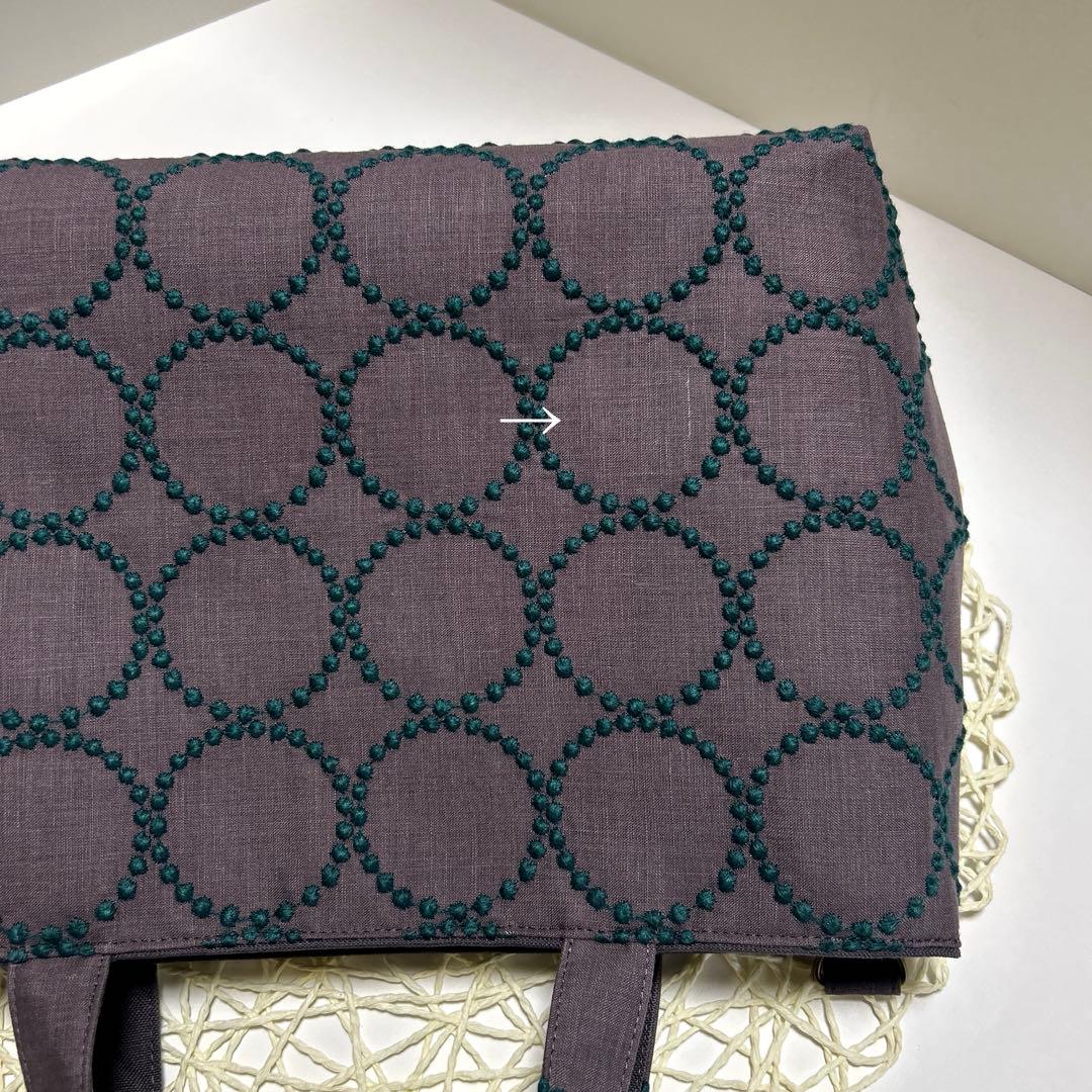 《SALE》ミナペルホネン　パニーニ風トートバッグ