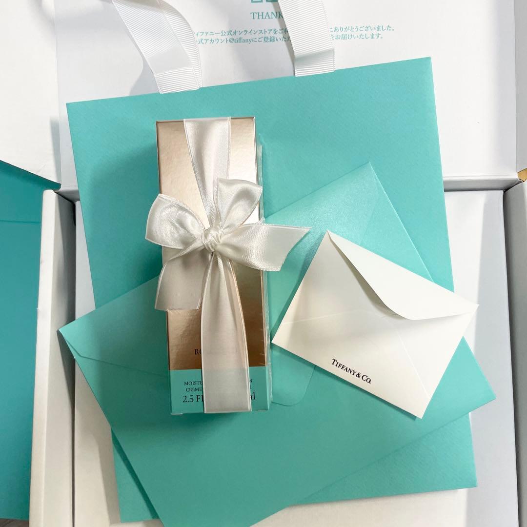 新品未開封　ティファニー ローズゴールド ハンドクリーム　ショッパー付き