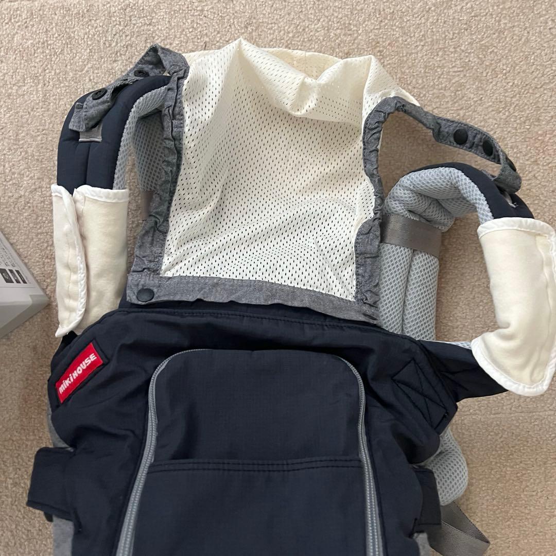 超美品　ミキハウス × ポグネー ベビーキャリア 抱っこ紐