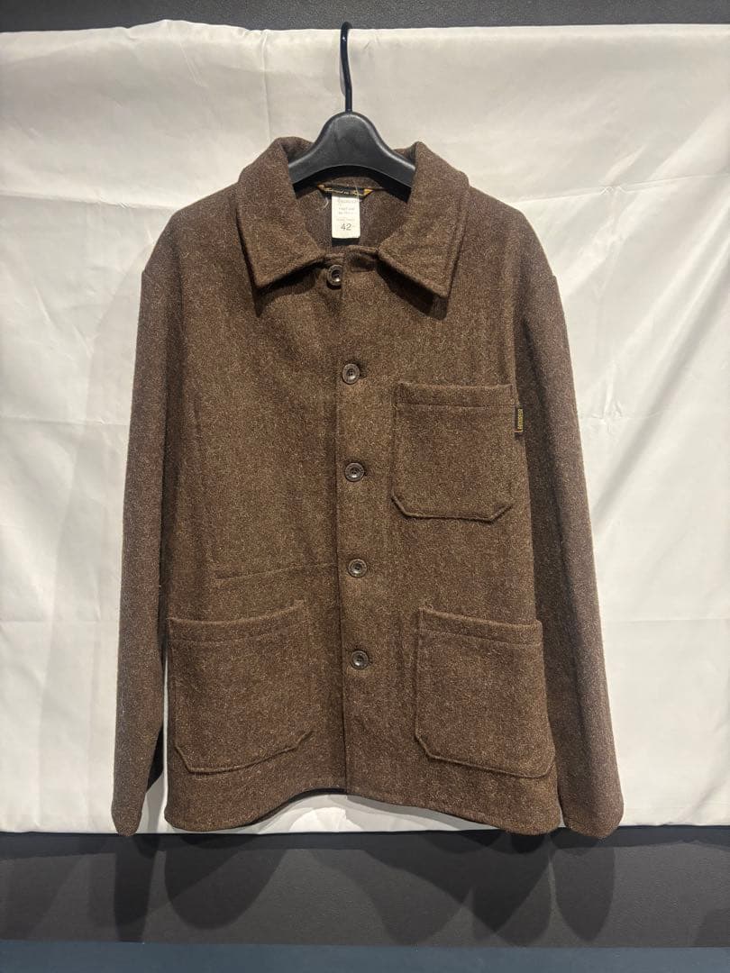 LE LABOUREUR ラブルール ウールカバーオール 42