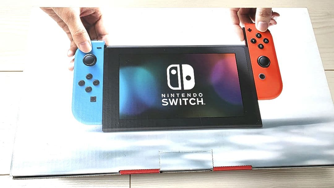 【Nintendo Switch】 ネオンブルー/ネオンレッド 本体 ジャンク品