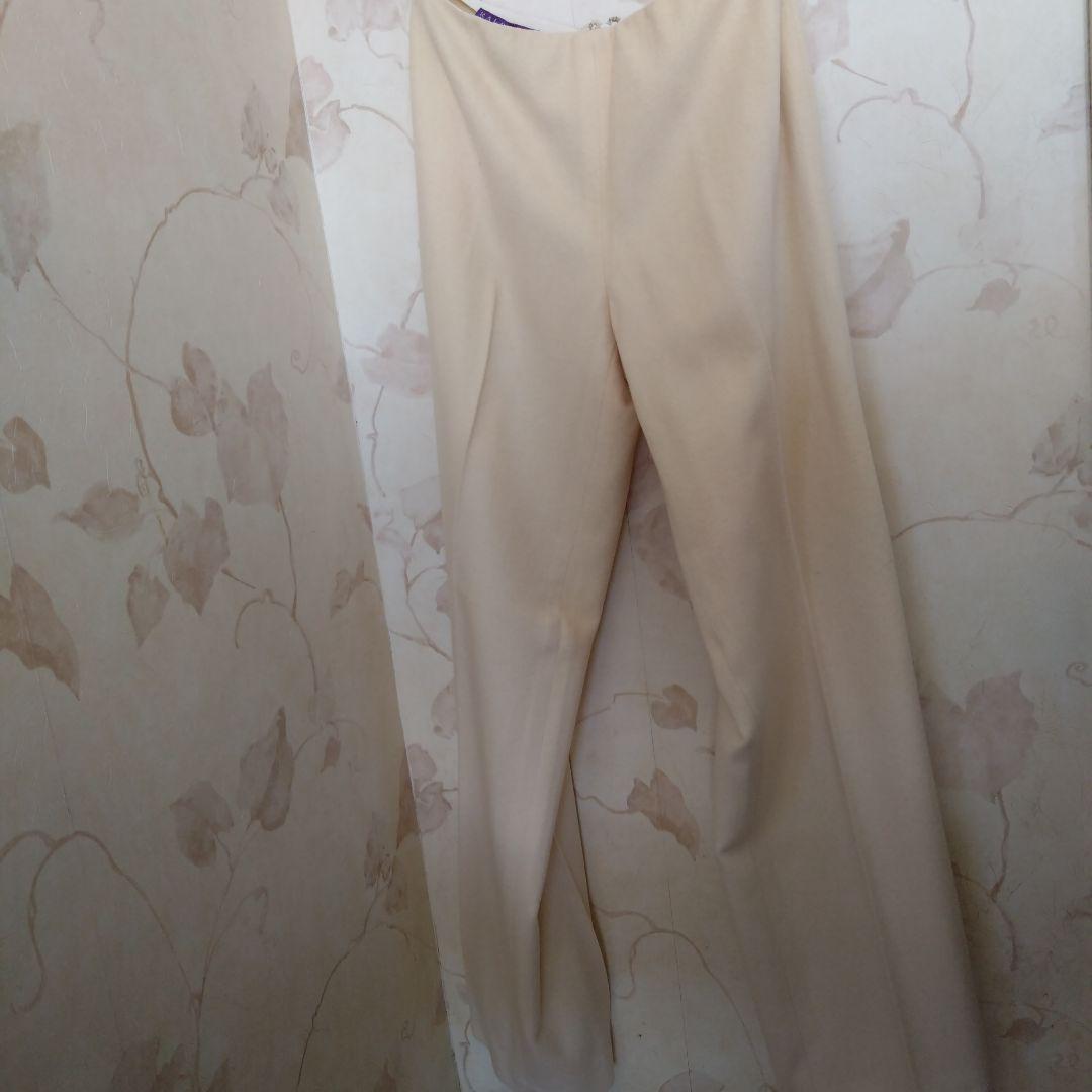 *＊*…ラルフローレン コレクション カシミヤパンツ✵カシミヤ100%ストレート