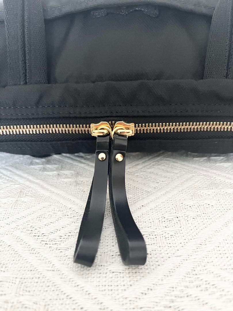 【美品】ポーターガール シア ブリーフケース ビジネス トートバッグ ブラック