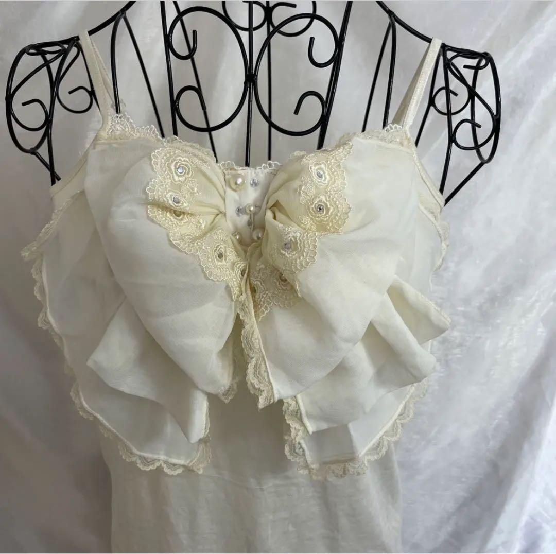 ビックリボンキャミソール アクシーズファム フェアリーグランジ 姫ロリ