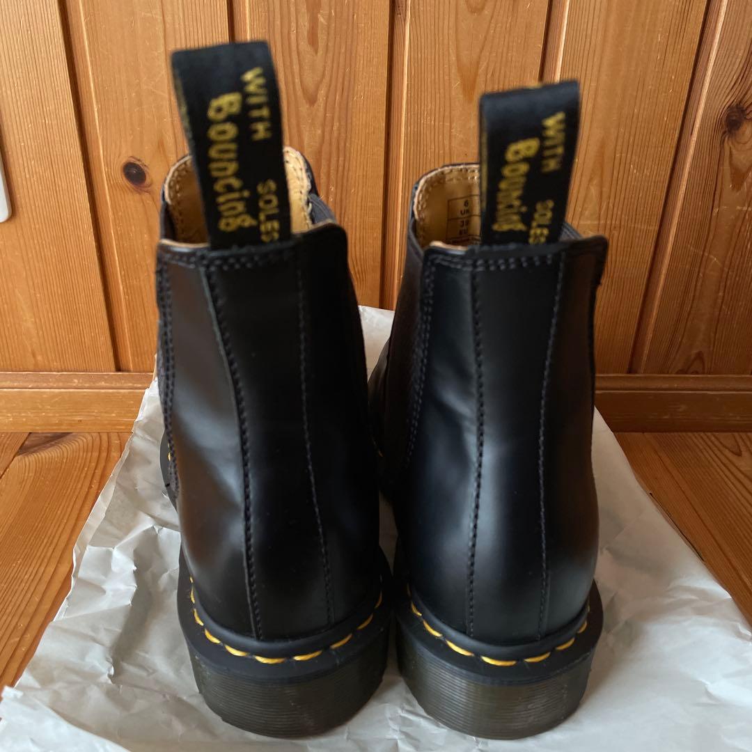 Dr. Martens ブラック サイドゴアブーツ　UK6