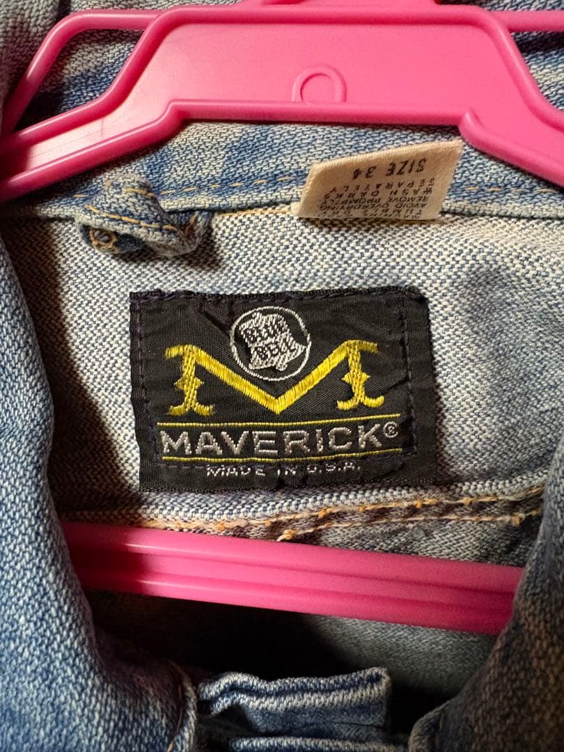 MAVERICK デニムジャケット ライトブルー
