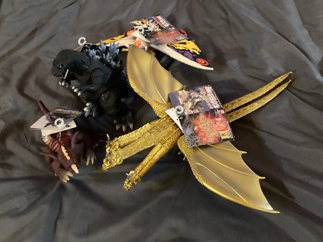 ゴジラ 2002 GMK ムービーモンスターシリーズ　4体セット タグ付き