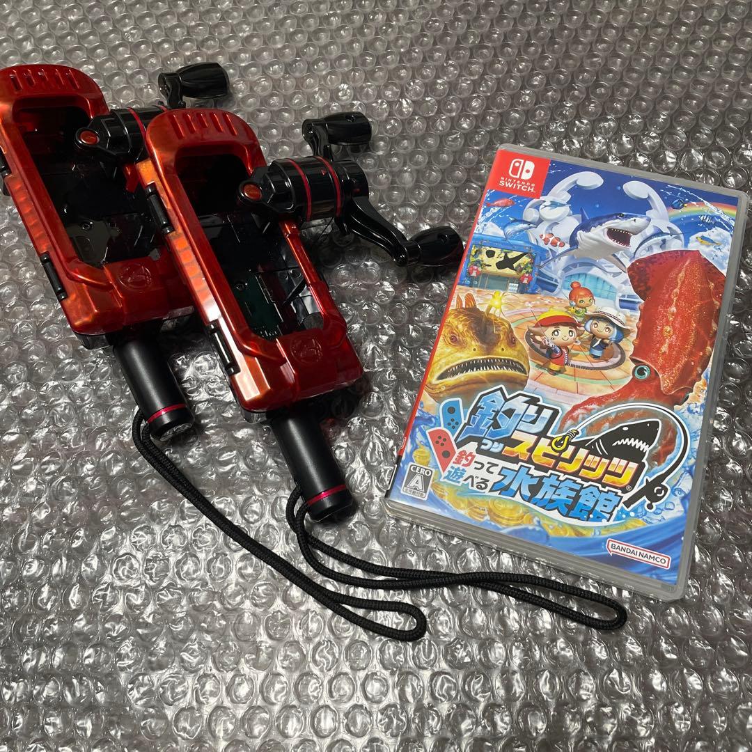 釣りスピリッツ釣って遊べる水族館 ソフト+ サオコン2本セット