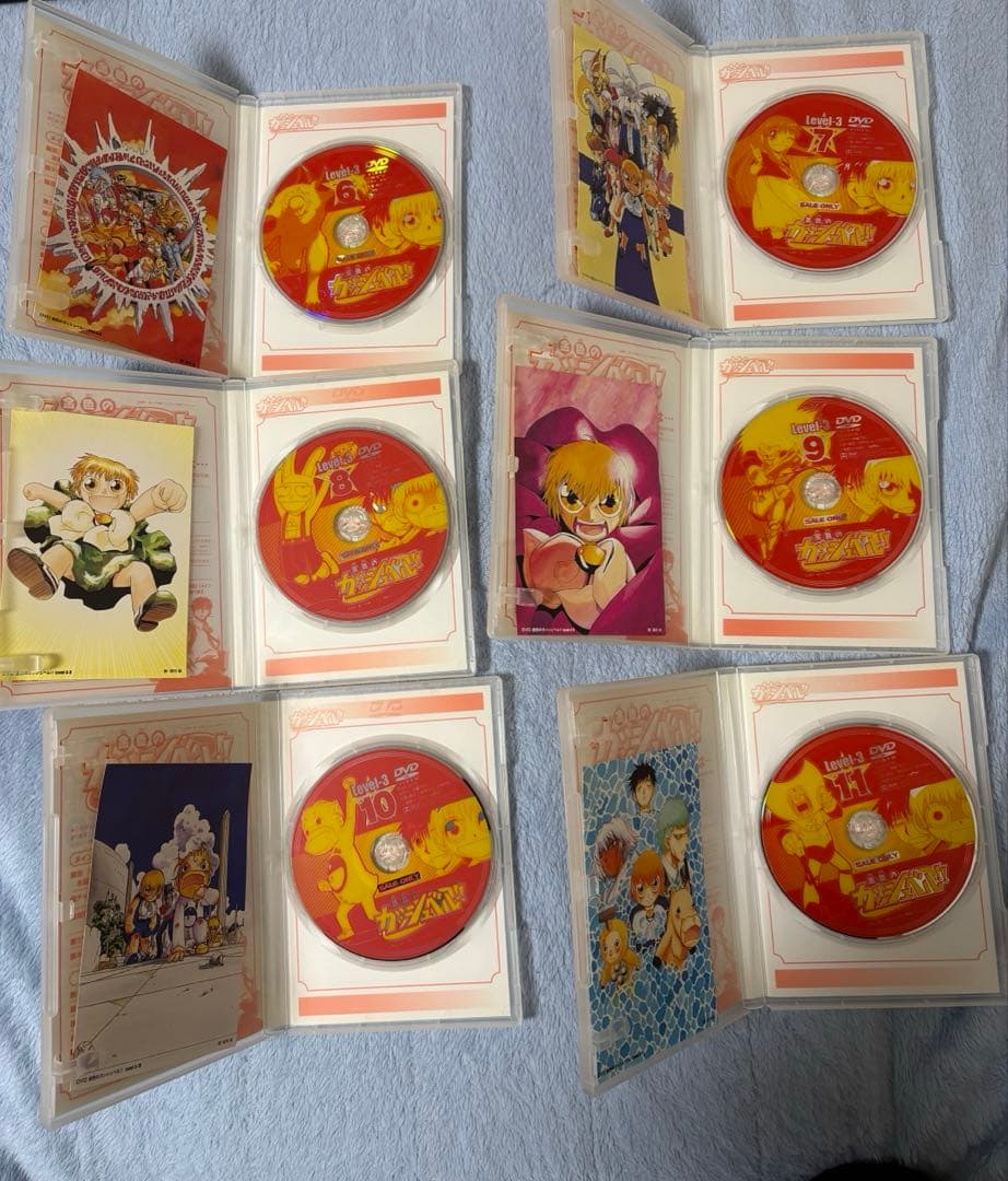 金色のガッシュベル　Level-3 DVD 全巻セット