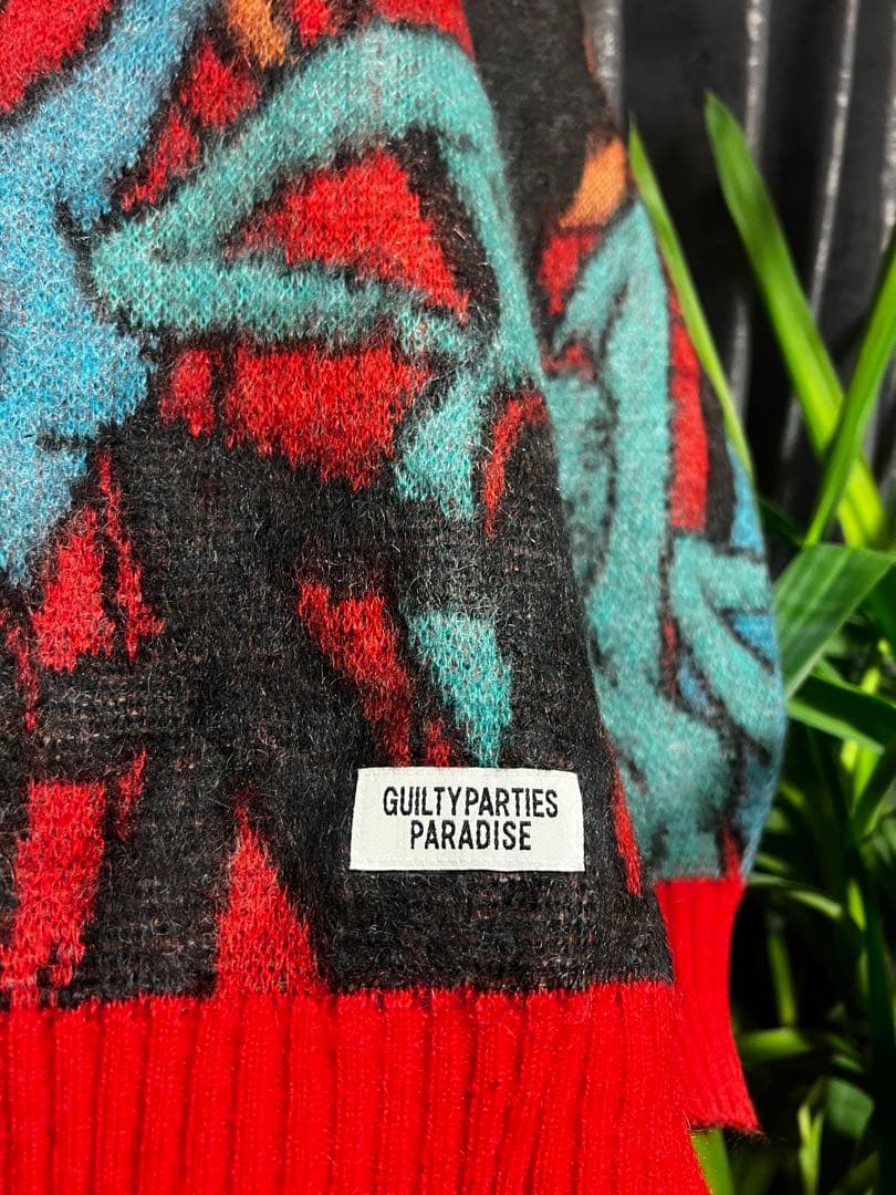 WACKO MARIA YULA 百女図 MOHAIR KNIT