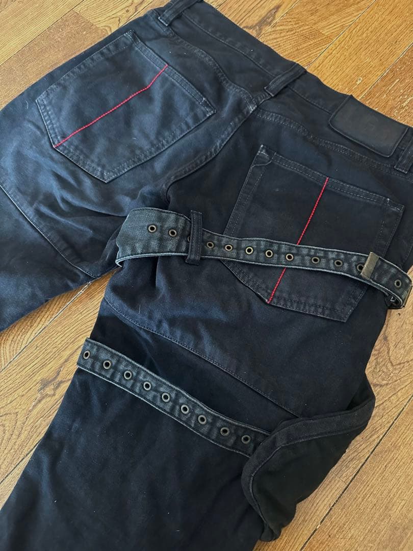 名作 LGB ルグランブルー ガンホルスターパンツ カーゴパンツ ブラック 30