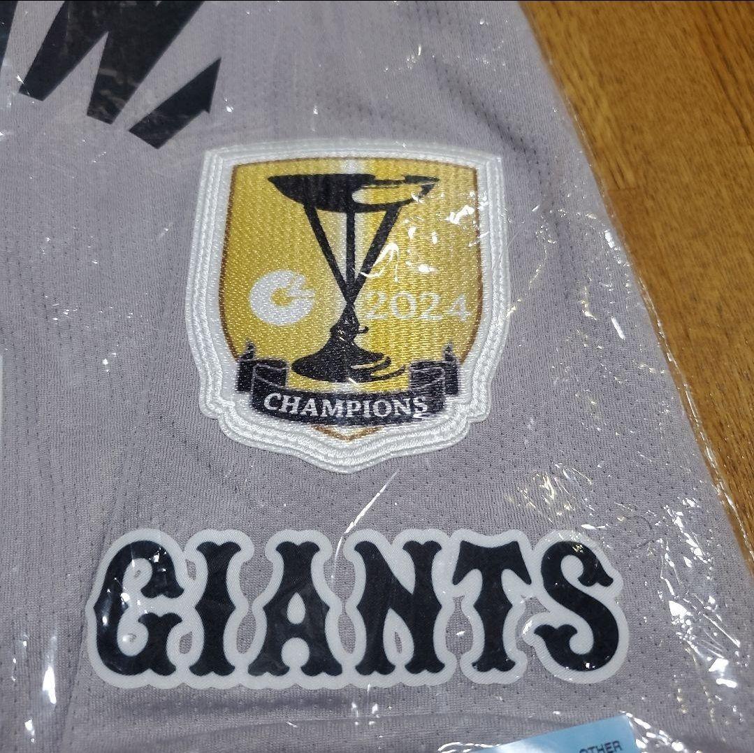 ★新品未使用★#2 吉川 尚輝 ビジター用レプユニチャンピオンエンブレム付M