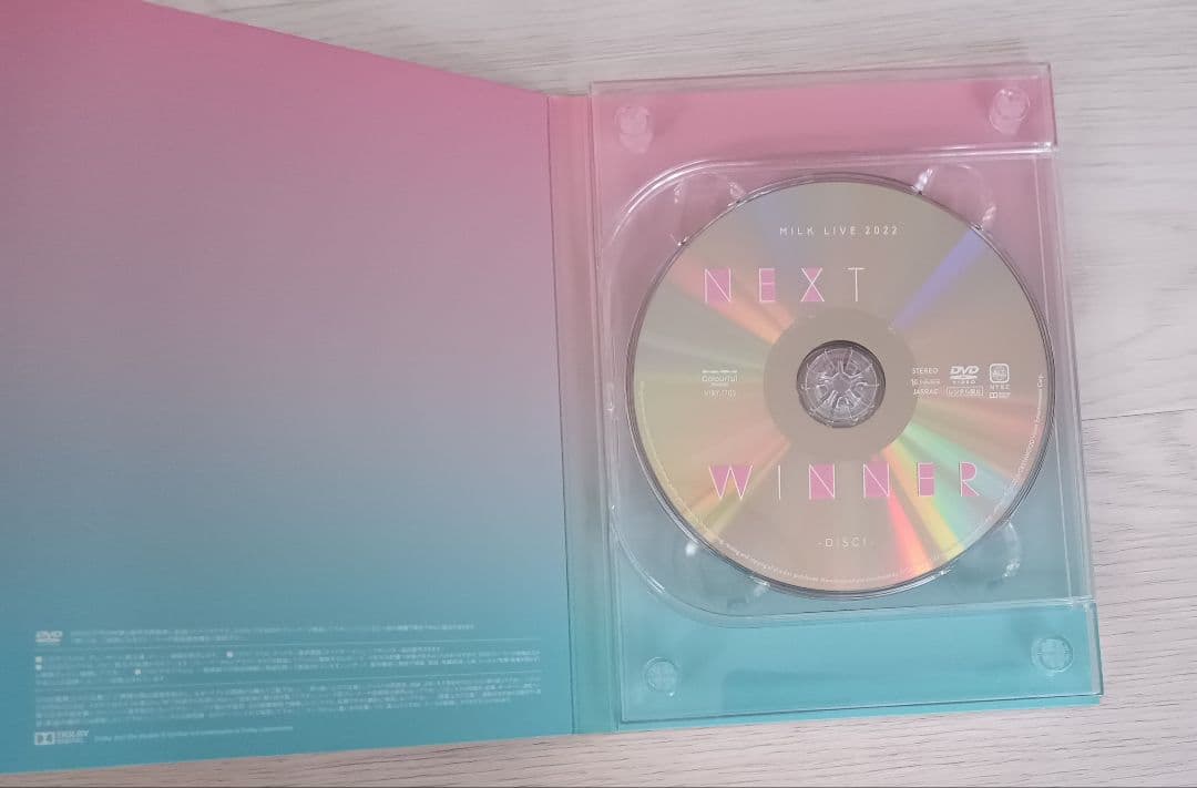 M!LK NEXT WINNER 初回限定盤 DVD