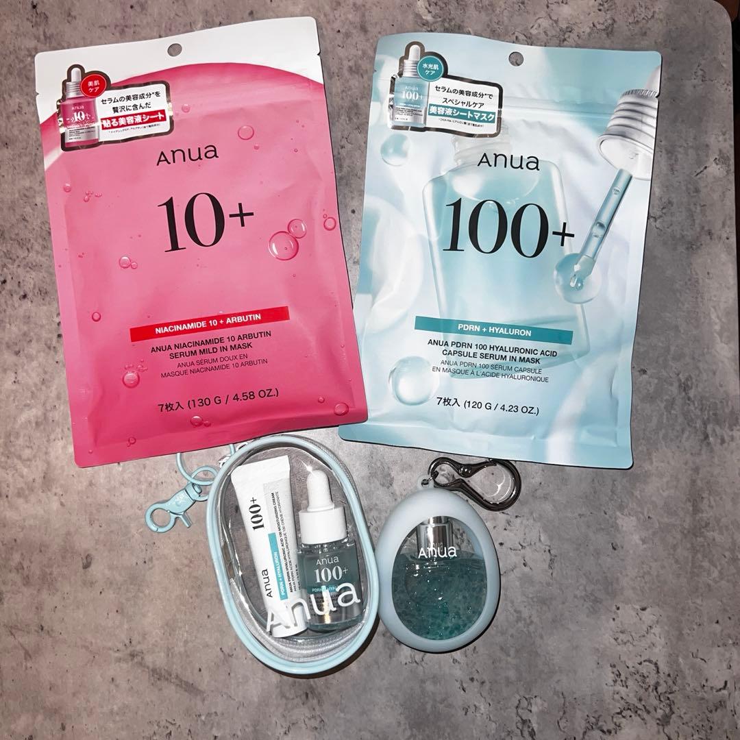 【新品非売品】Anua PVCポーチ セット アヌア PDRN たまごっち型