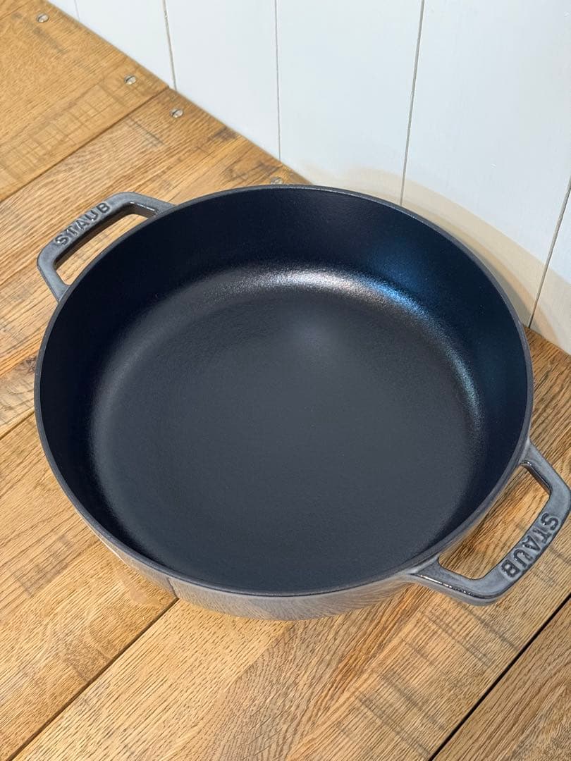 新品 ストウブ ブレイザー・ソテーパン グレー 24cm 40511-471