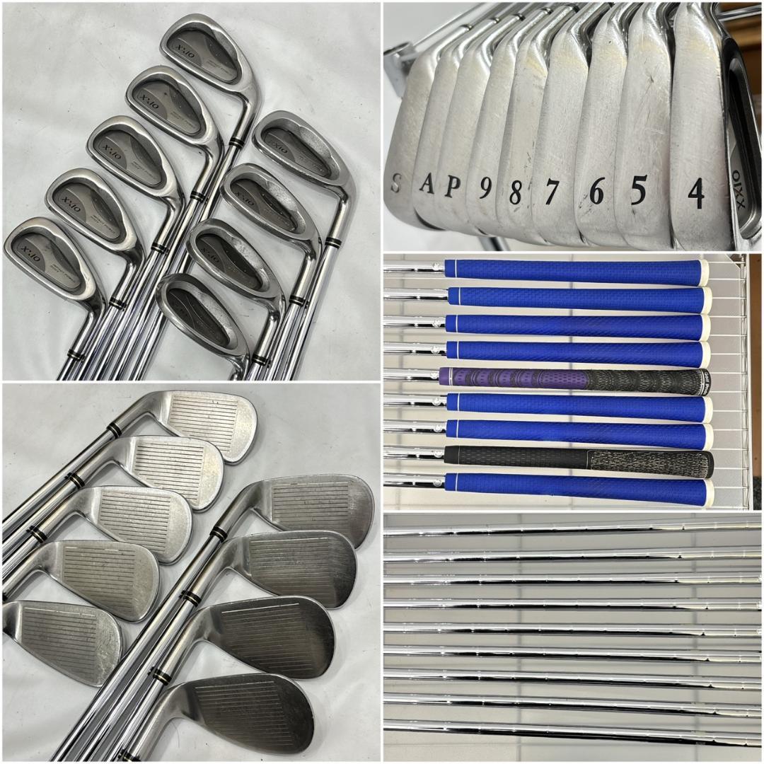 ★メンズ右利き初心者用　ゼクシオ　3＆4代目　ゴルフクラブセット　W-2411