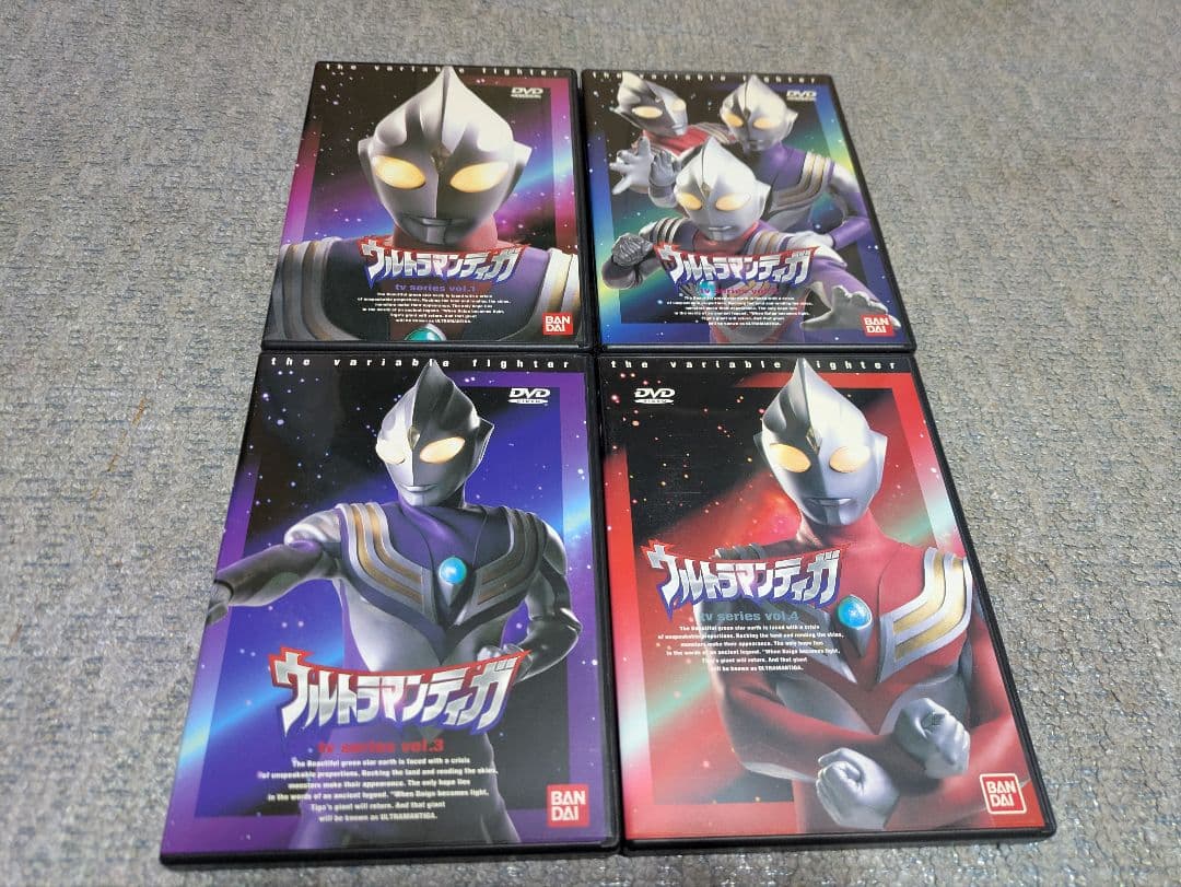 リ*ー様 ２３日迄値引き【セル版】ウルトラマンティガ　DVD 全１３巻セット