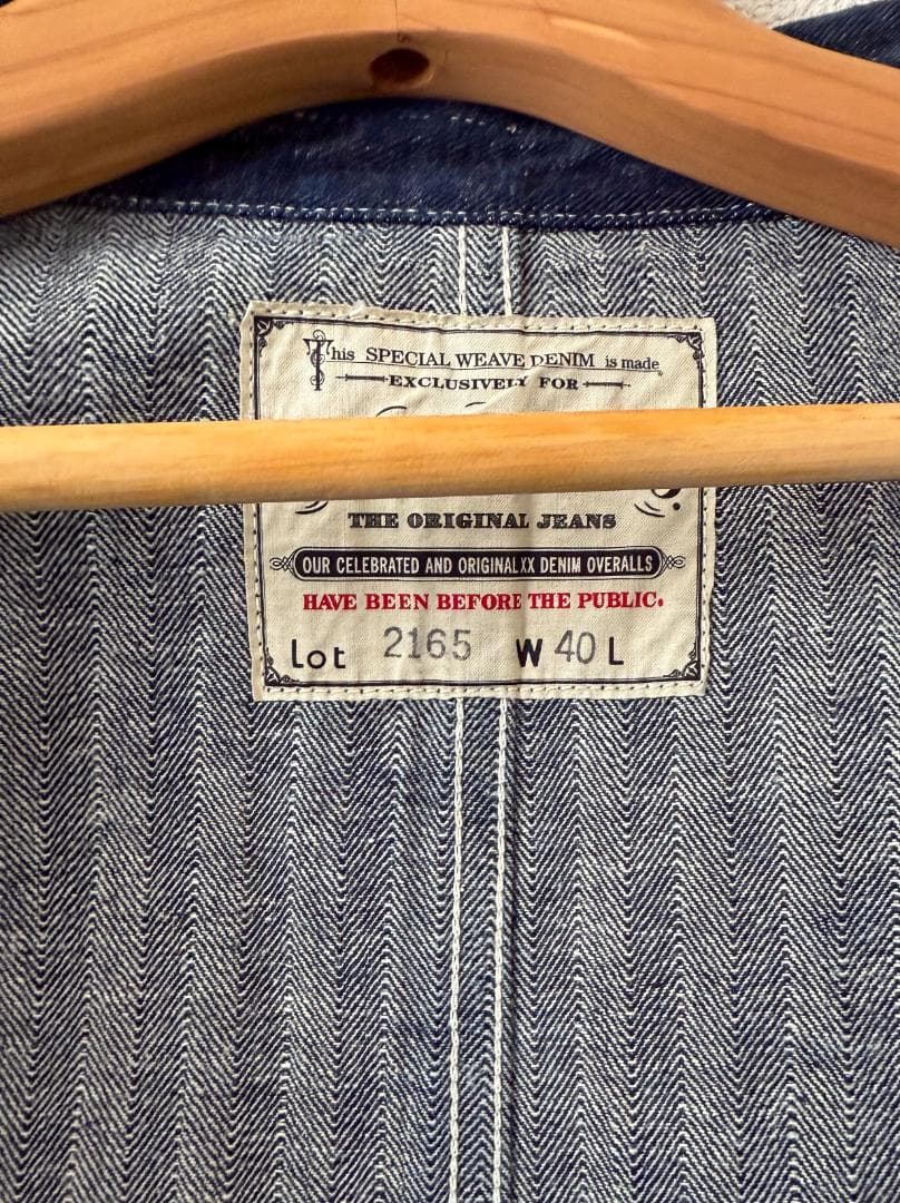 新品未使用 希少 ウエアハウス カバーオール 2165 サイズ40