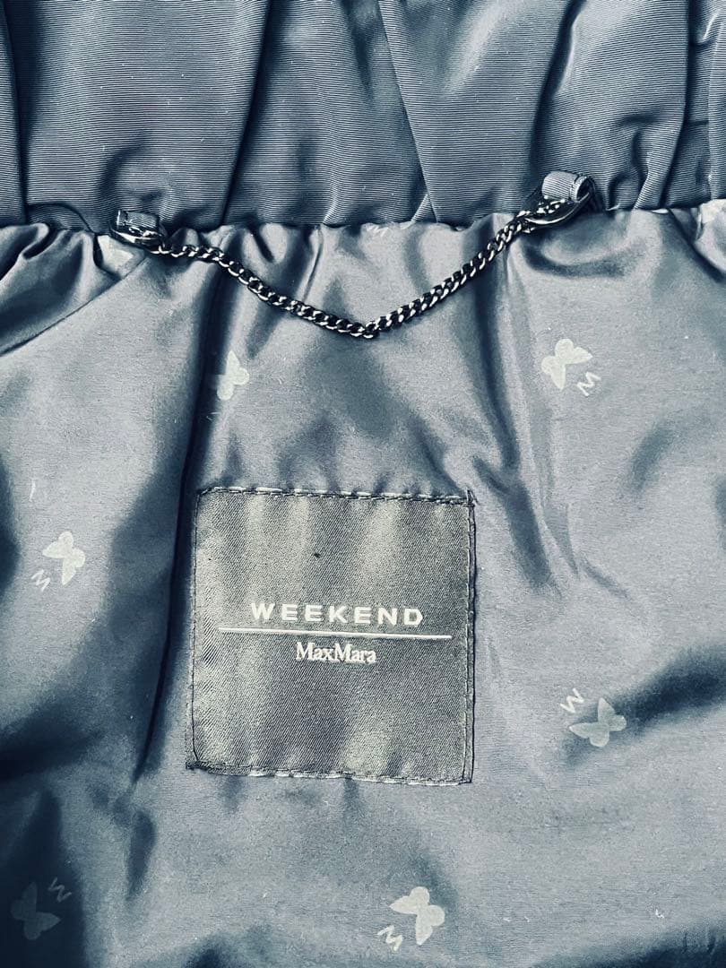 マックスマーラWEEKEND MaxMaraネイビーショートコート36サイズ