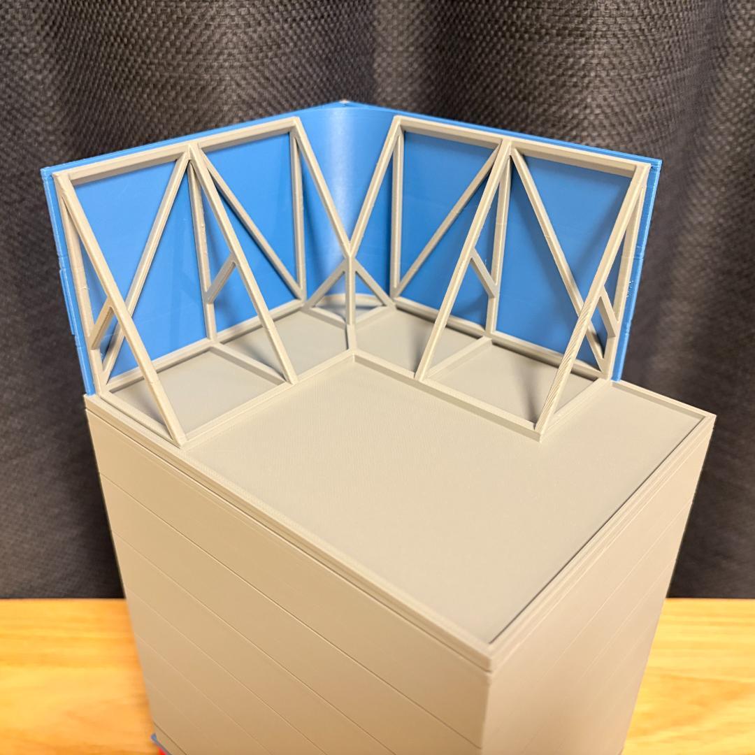 Nゲージ 家電量販店A（完成品）模型 ストラクチャー