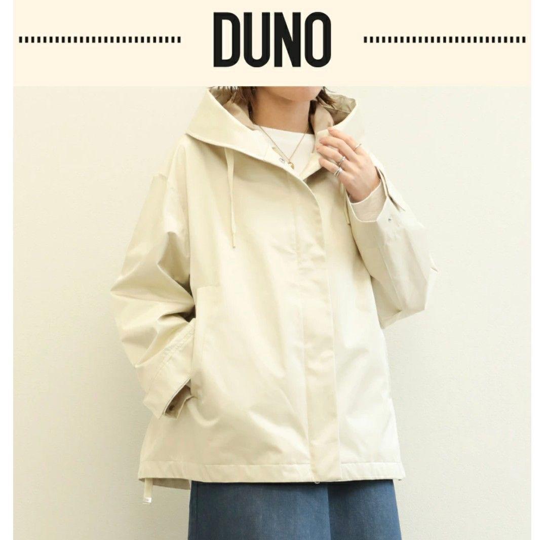 DUNO デュノ レディース フーデッドブルゾン TECLA 38 ベージュ