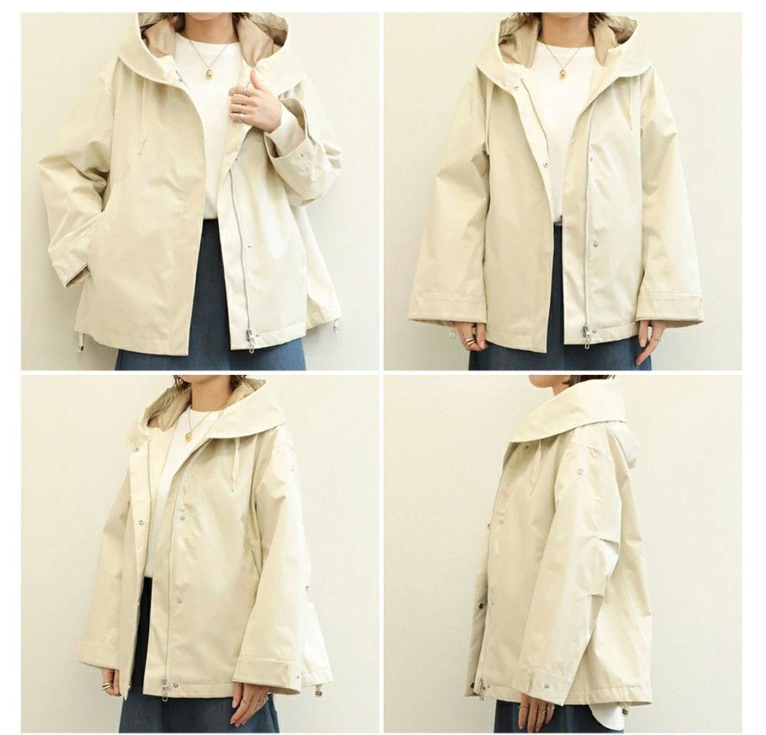 DUNO デュノ レディース フーデッドブルゾン TECLA 38 ベージュ