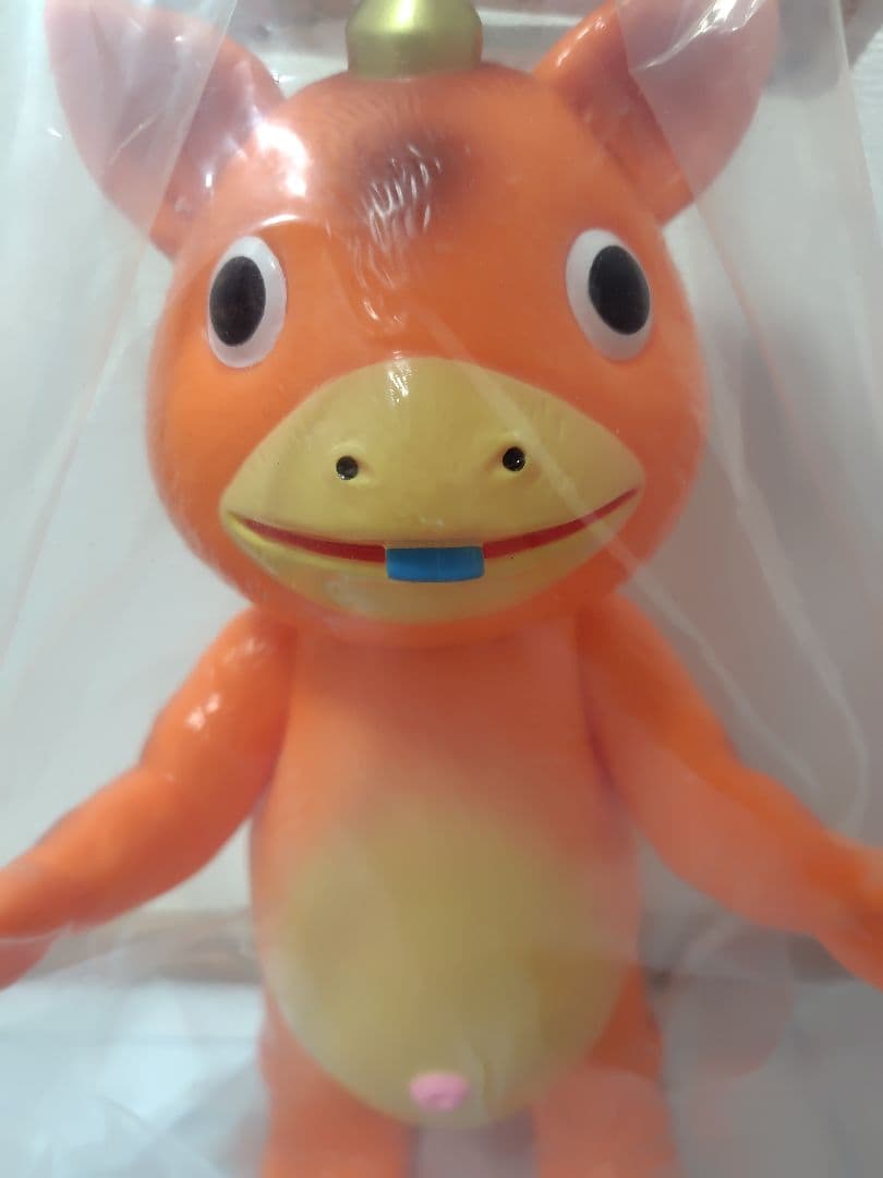 マルサン　ブースカ450 新オレンジ　ソフビ