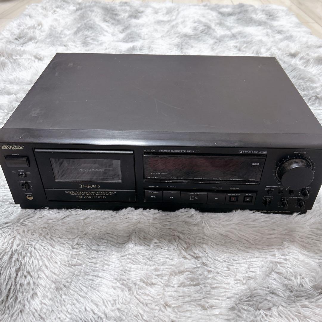 Victor TD-V707 　3ヘッドステレオカセットデッキ