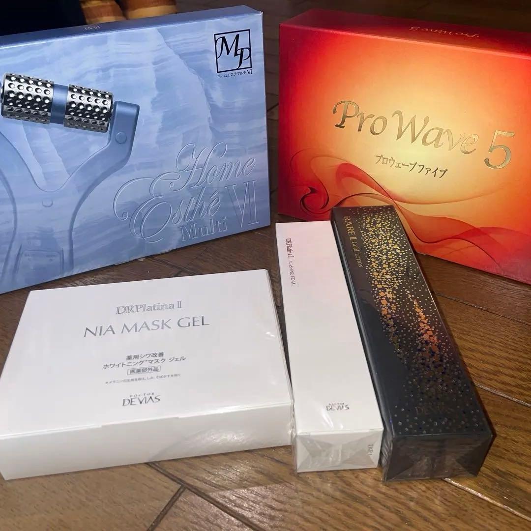 DRデビアス マスクジェル & ローション & 洗顔 非売品美顔器付き
