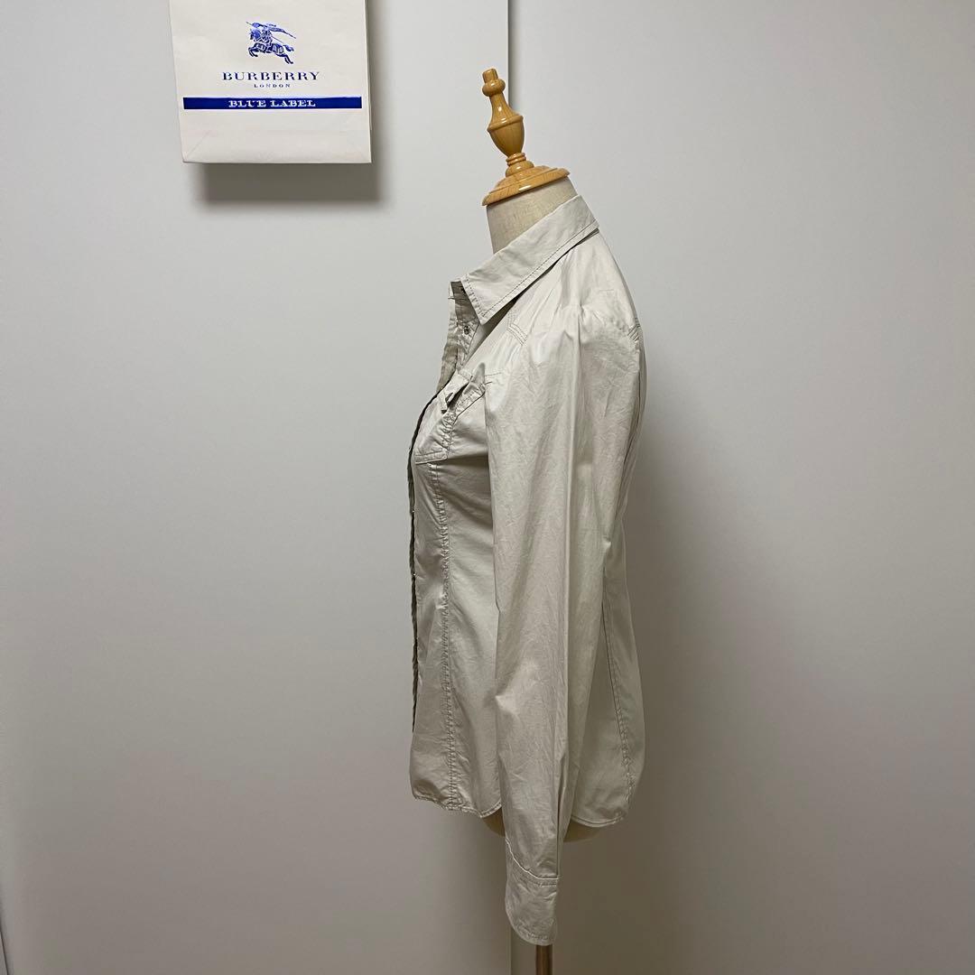 【BURBERRY BLUE LABEL】ホースマーク襟裏袖裏チェックジャケット