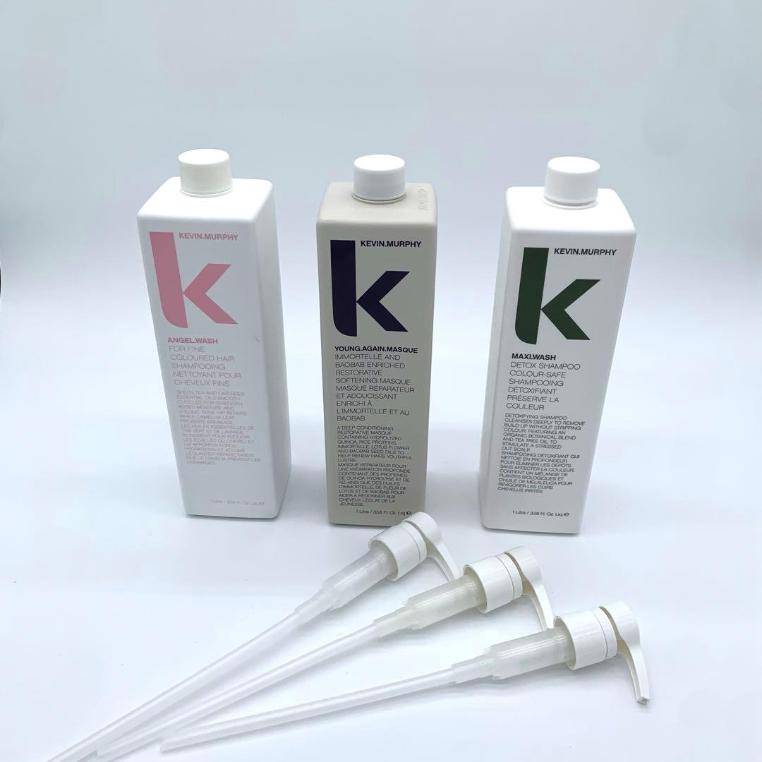 【新品未使用品！】ケビンマーフィー　シャンプー&トリートメント1ℓ まとめ売り